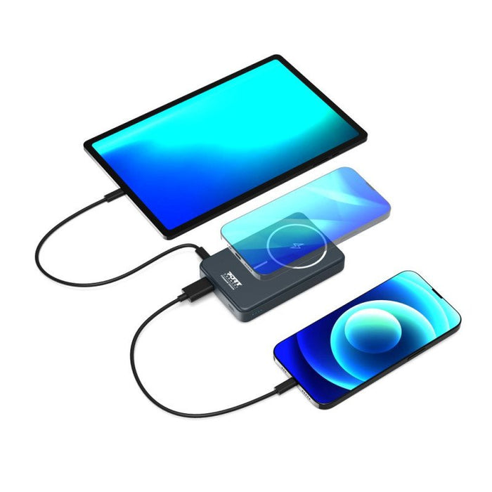 EAN 3567049070052 - Port Designs 907005 batería externa Polímero de litio 10000 mAh Cargador inalámbrico Negro imagen 8