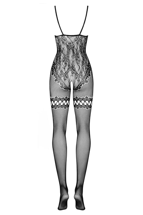 EAN 5901688207079 - Obsessive F213 S/M/L conjunto de ropa interior y bodi Body Negro Nylon imagen 6