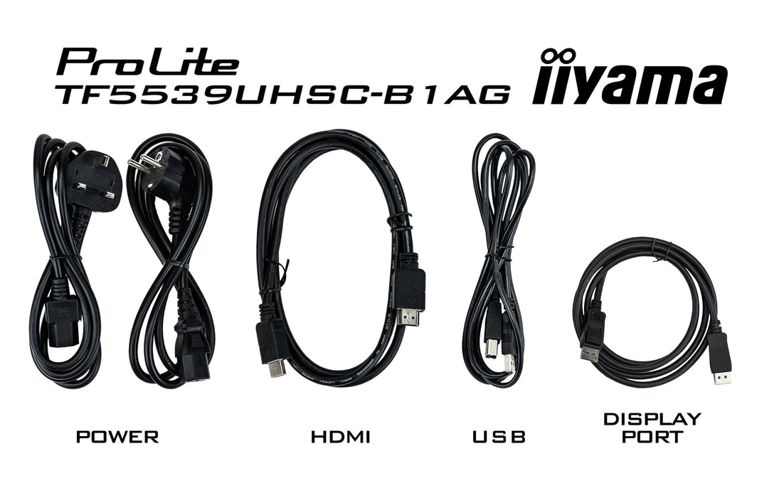 Monitor Iiyama 55 Tf5539uhsc-B1ag Touch  8ms,24/7,Dvi,Hdmi,Vga