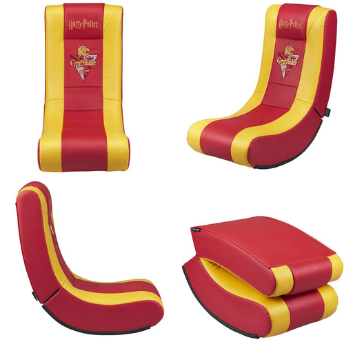 EAN 3701221702113 - Subsonic SA5610-H1 silla para videojuegos Silla gaming Asiento acolchado tapizado Rojo, Amarillo imagen 2