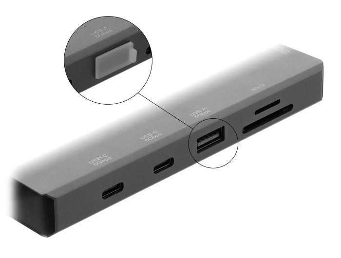 Delock Protección Contra El Polvo Para Usb Tipo A Conector Hembra 10 Unidades Silicona Transparente