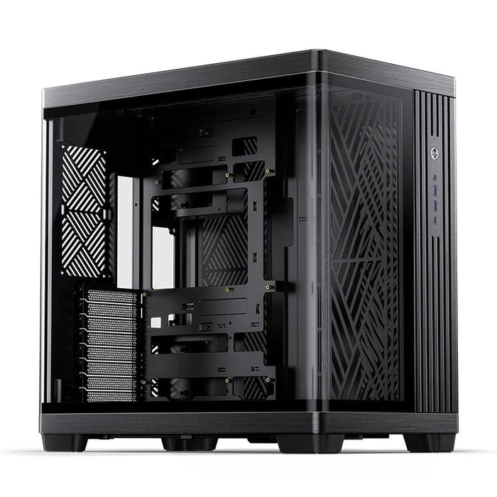 Jonsbo Tk-4 Gehäuse, Midi-Tower, Atx, Tempered Glass - Schwarz