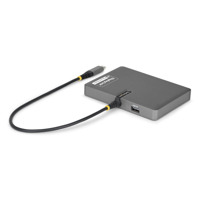 Startech Usb-C Zu 4-Monitor Workstation Adapter 4k 60hz Displayport 140w Pd Passthrough Usb Fur Tastatur Und Raton Taa