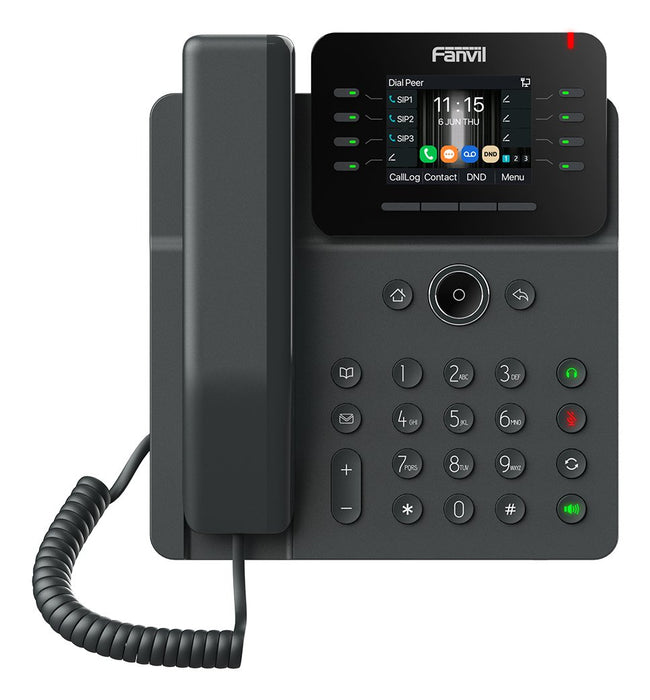 EAN 6937295605211 - Fanvil V62W teléfono IP Negro 12 líneas LCD imagen 3