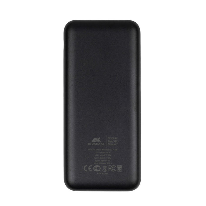 EAN 4260709011271 - Rivacase VA2081 Polímero de litio 20000 mAh Negro imagen 3