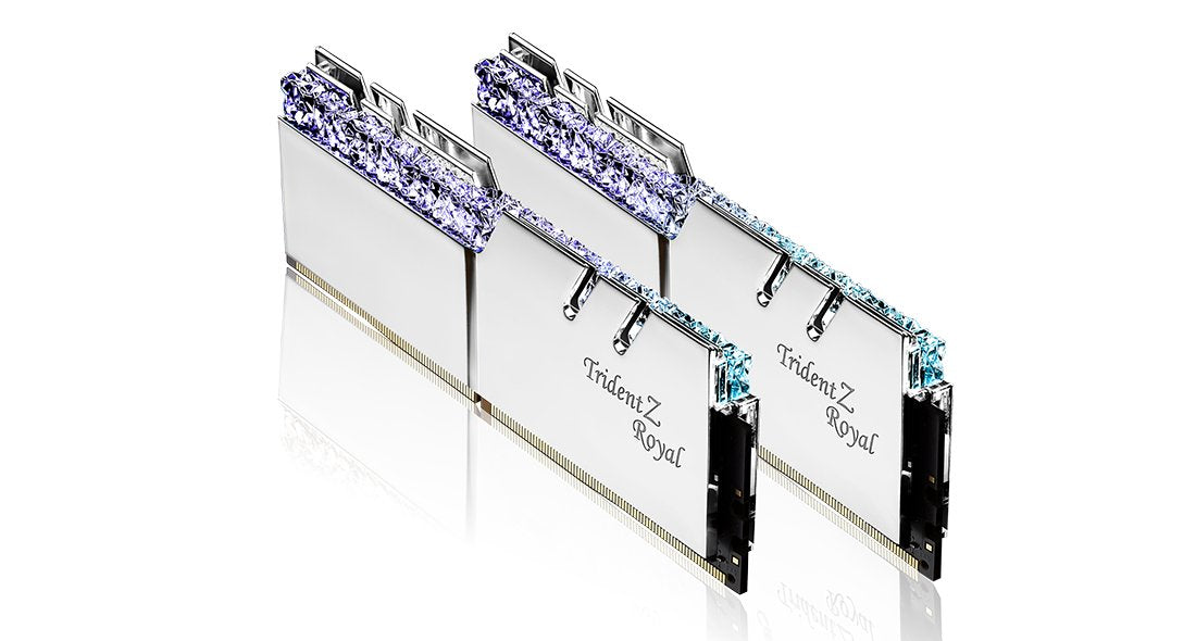 Memoria Ram G.Skill Trident Z Royal Ddr4 64gb 2x32gb 4000mhz Cl18 1.4v Silver
