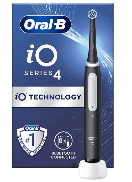 EAN 4210201415329 - Oral-B iO 4 Adulto Cepillo dental giratorio Negro imagen 2