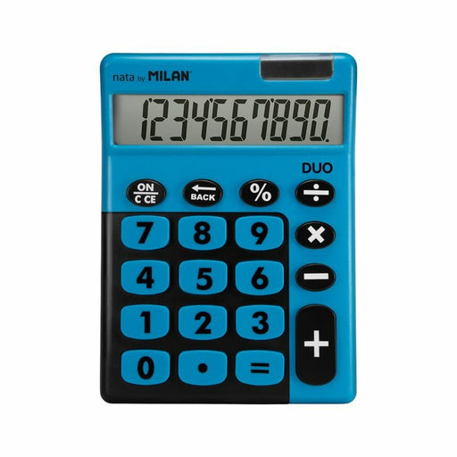 EAN 8411574045038 - Milan Duo calculadora Escritorio Calculadora básica Azul imagen 1