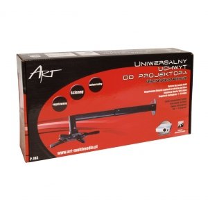 EAN 5907078658605 - ART P-103 montaje para projector Techo/pared Negro imagen 2