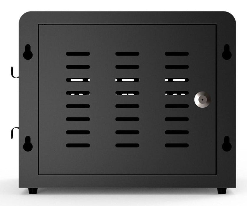 Compulocks Cc1601b-Eu Organizador Para Estación De Carga Montaje En Pared Y Sobremesa Acero Negro