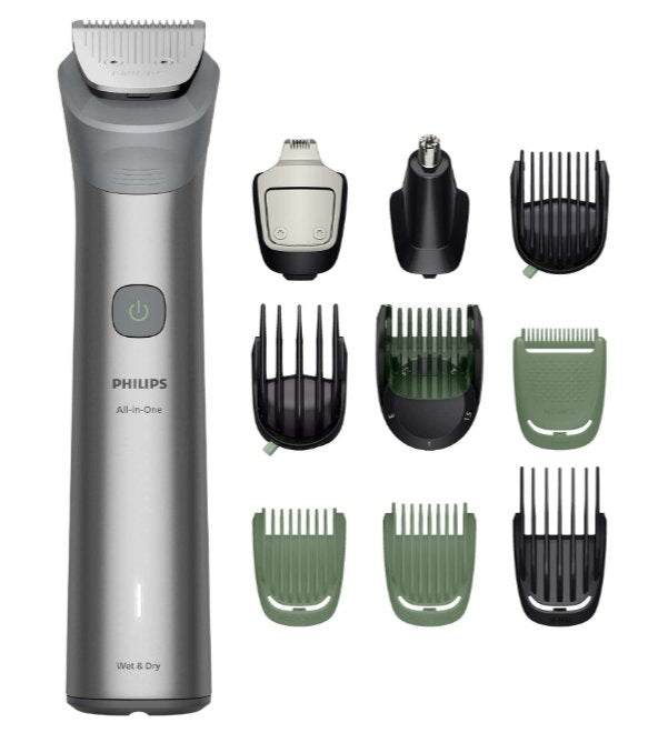 EAN 8720689002257 - Philips 5000 series MG5951/15 cortadora de pelo y maquinilla Gris claro Ión de litio imagen 6