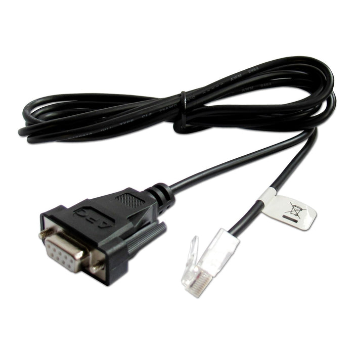 EAN 0731304310815 - APC AP940-0625A cambiador de género para cable DB9 RJ45 Negro imagen 1
