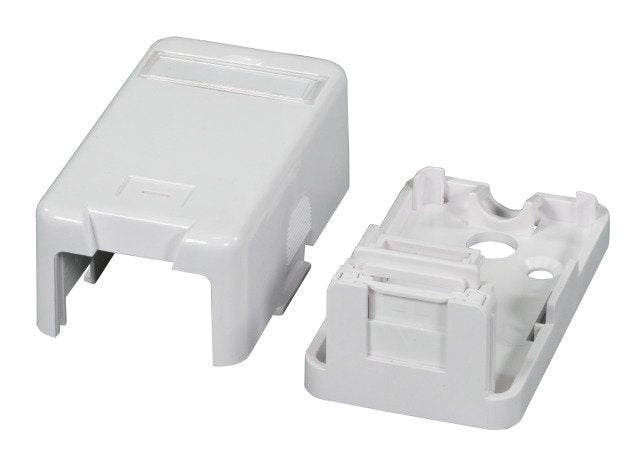 Efb Keystone Verteilerbox Aufputz, 1-Port, Staubschutz Selbstschlieend