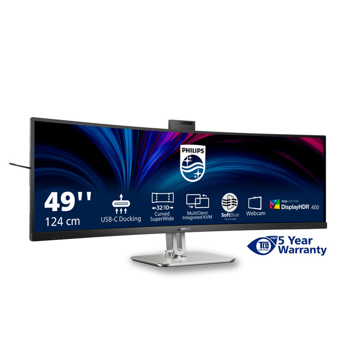 EAN 8712581802554 - Philips 49B2U6900CH/00 pantalla para PC 124 cm (48.8") 5120 x 1440 Pixeles Dual QHD LCD Negro imagen 4