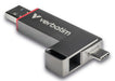 EAN 0023942320418 - Verbatim Dual QuickStick unidad flash USB 256 GB USB Type-A / USB Type-C 3.2 Gen 1 (3.1 Gen 1) Gris imagen 1