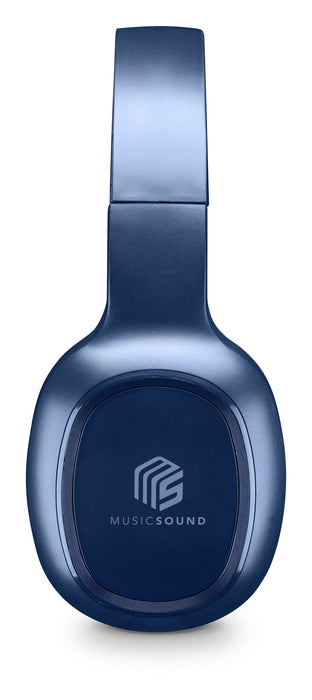 EAN 8018080412059 - Music Sound 8018080412059 Auriculares Inalámbrico Diadema Llamadas/Música Bluetooth Azul imagen 2