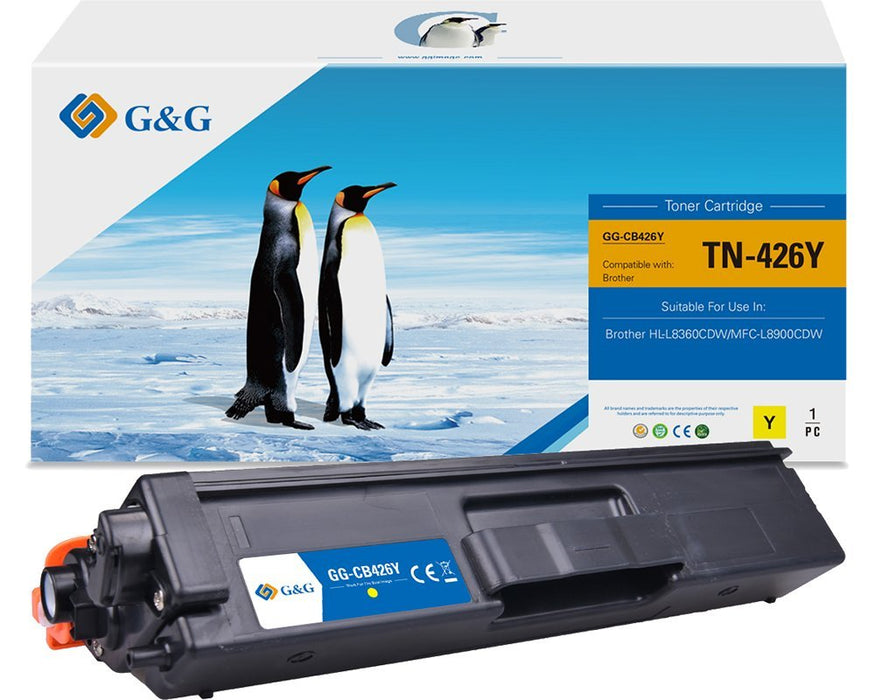 Toner G&G Nt-Cb426y Compatible Con Brother Tn426y