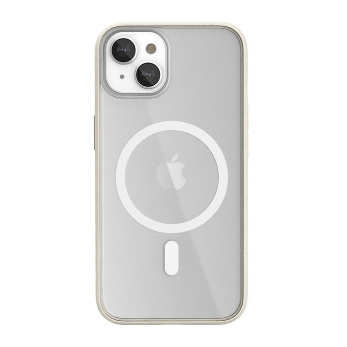 EAN 4260750592675 - Woodcessories CLEAR CASE MAGSAFE funda para teléfono móvil 15,5 cm (6.1") Beige, Transparente imagen 1