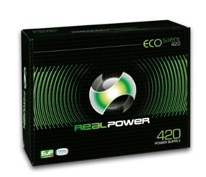 EAN 4040895677303 - RealPower RP420 ECO unidad de fuente de alimentación 420 W 20+4 pin ATX ATX Plata imagen 2
