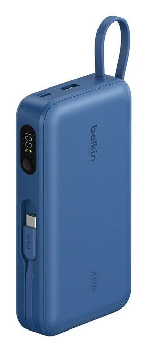 Belkin Powerbk.+ Displ. 45w Blau 20.000mah/Usb-C Kabel Bpb036hqbl