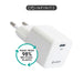 EAN 5715063102015 - eSTUFF ES637027 cargador de dispositivo móvil Smartphone Blanco Corriente alterna Carga rápida Interior imagen 1