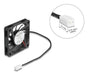 EAN 4043619672882 - DeLOCK 67288 sistema de refrigeración para ordenador Carcasa del ordenador Ventilador 6 cm Negro 1 pieza( imagen 3