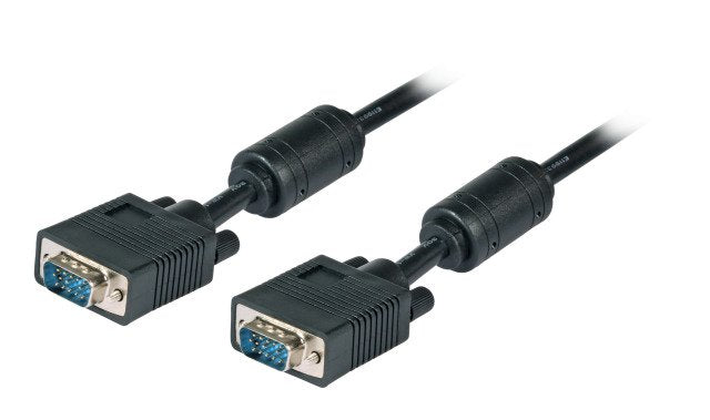 Efb Svga Hdtv Anschlusscable, 2x Hd-Dsub 15, St.-St., 15,0m, Schwarz