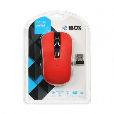 EAN 5901443052074 - iBox LORIINI ratón Ambidextro RF inalámbrico Óptico 1600 DPI imagen 6
