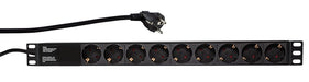 EAN 4052792046571 - LogiLink PDU9C03 limitador de tensión Negro 9 salidas AC 230 V 2 m imagen 1
