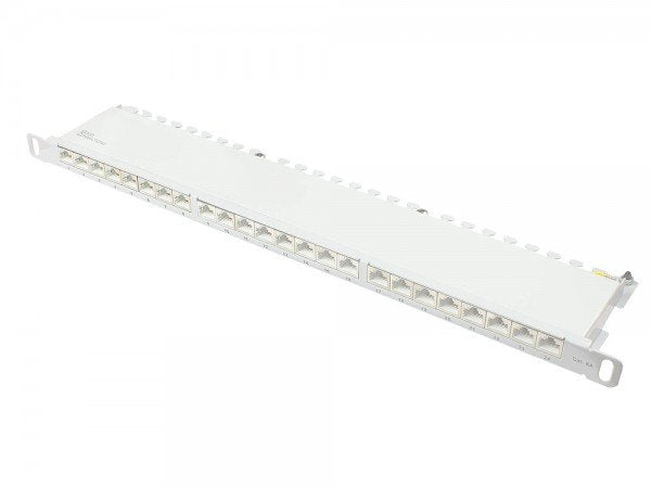Good Connections Patchpanel 19"Cat. 6a 24-P 0,5he Lichtgr.