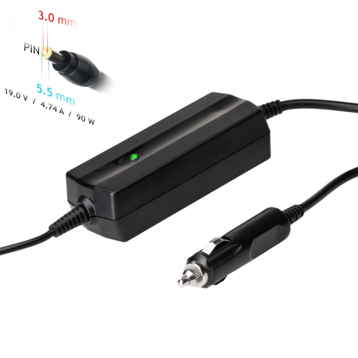 EAN 5901720133618 - Akyga AK-ND-37 adaptador e inversor de corriente Auto 90 W Negro imagen 1
