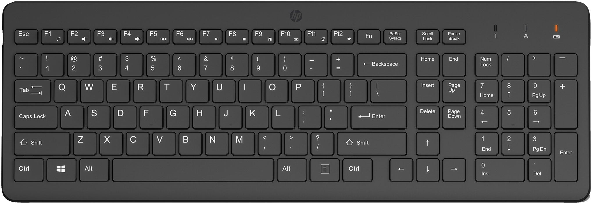 EAN 0197497176926 - HP 225 Wireless Keyboard teclado Universal RF inalámbrico Negro imagen 1