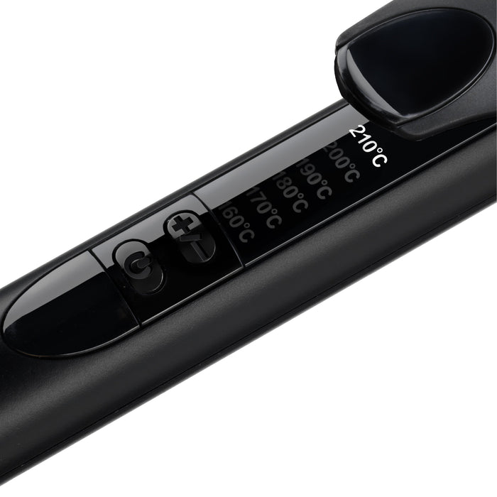 EAN 3030050153644 - BaByliss 25mm Curling Tong Rizador de pelo Caliente Negro, Oro rosado 2,5 m imagen 2