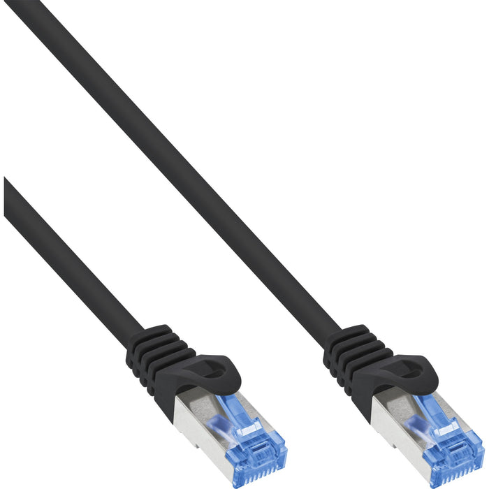 Inline® Patch Cable, Cat.6a, S/Ftp, Tpe (Lszh), Cca, Negro, 10m