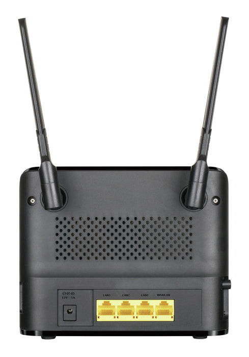 EAN 0790069458989 - D-Link AC1200 router inalámbrico Gigabit Ethernet Doble banda (2,4 GHz / 5 GHz) 4G Negro imagen 3