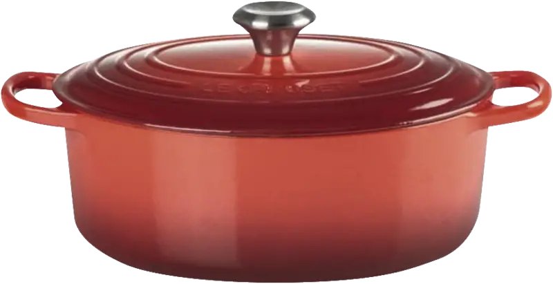 Olla Le Creuset Tostador Signature Ovalado 35cm, Rojo Cereza, 2,12e+13
