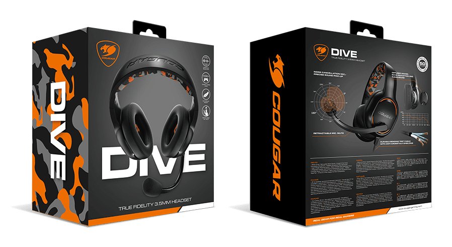 EAN 4710483775307 - COUGAR Dive Auriculares Alámbrico Diadema Juego Negro imagen 8