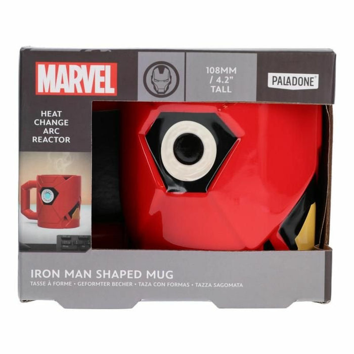 Taza 3d Reactor Iron Man Marvel 500ml