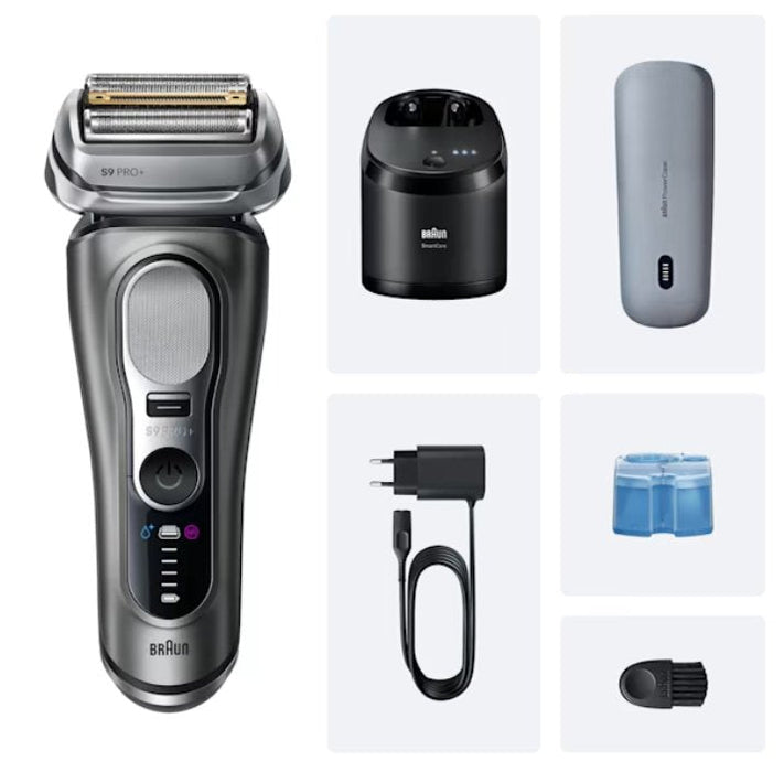 Braun Afeitadora 553858 / Series 9 Pro+ 9675cc Gris, Plata