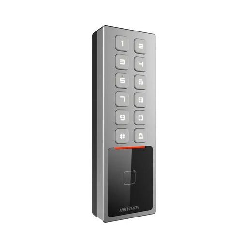 EAN 6942160415635 - Hikvision DS-K1T805MX lector de control de acceso Lector básico de control de acceso Plata imagen 2