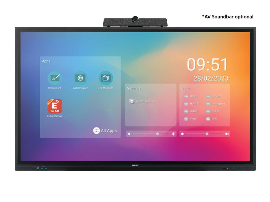 Sharp Pn-Lc652 165,1 Cm (65") Lcd 3840 X 2160 Pixeles 4k Ultra Hd