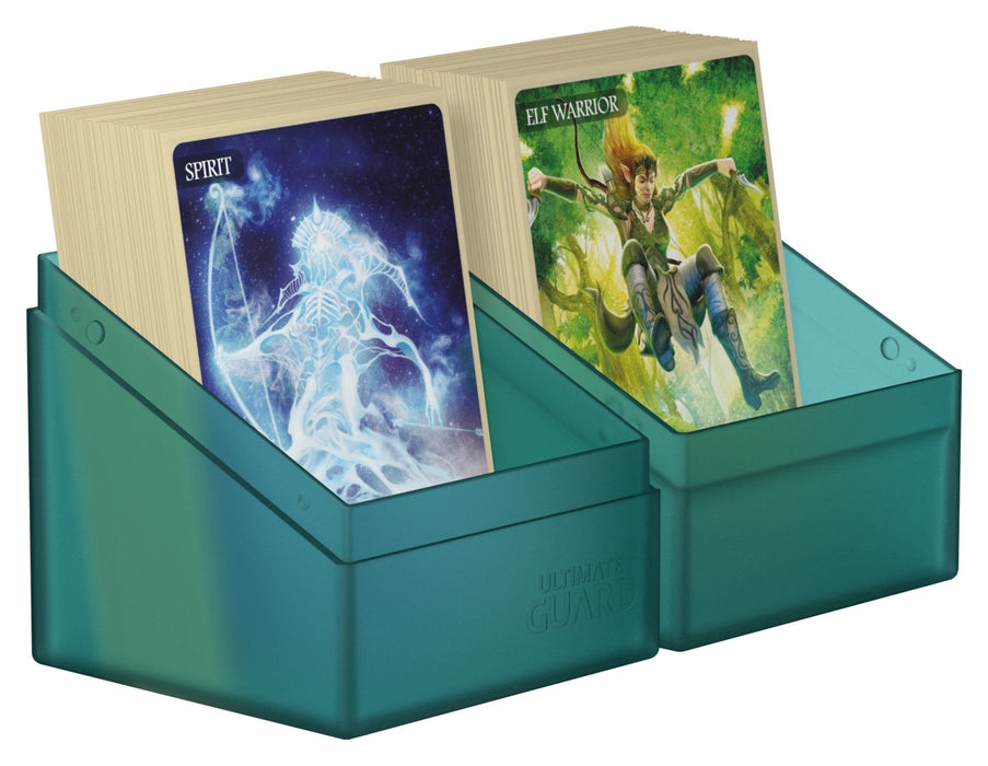 Caja De Cartas Ultimate Guard 100+ Tamaño Estándar Malachite