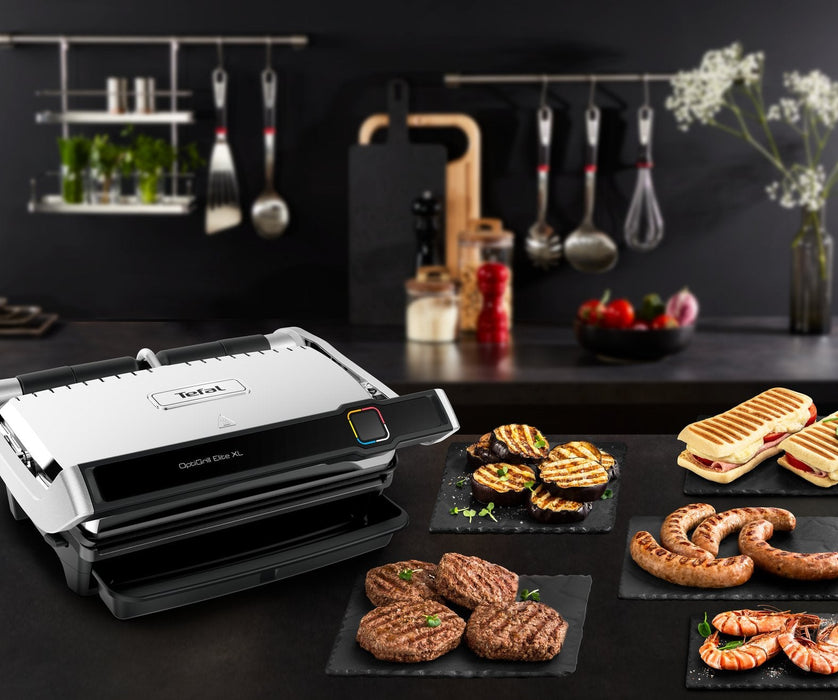 Tefal Optigrill Elite Xl Gc760d Parrilla Eléctrica De Contacto