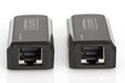 EAN 4016032435006 - Digitus DS-55203 extensor audio/video Transmisor y receptor de red Negro imagen 2