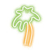 EAN 5900495060235 - Forever Light Neon LED Light PALM green orange NNE04 Figura iluminada decorativa imagen 1