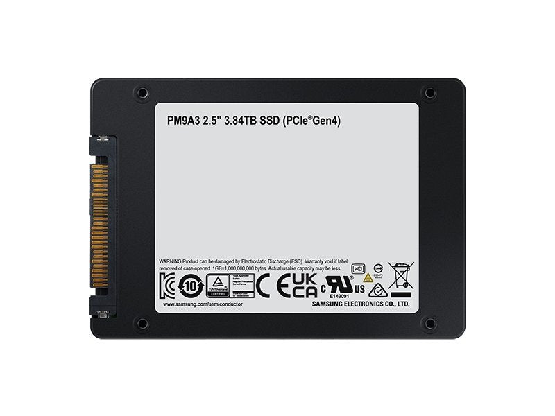 EAN 4260580377459 - Samsung PM9A3 3,84 TB 2.5" PCI Express 4.0 NVMe V-NAND TLC imagen 5