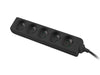 EAN 5901969414899 - Lanberg PS0-05E-0300-BK base múltiple 3 m 5 salidas AC Interior Negro imagen 3