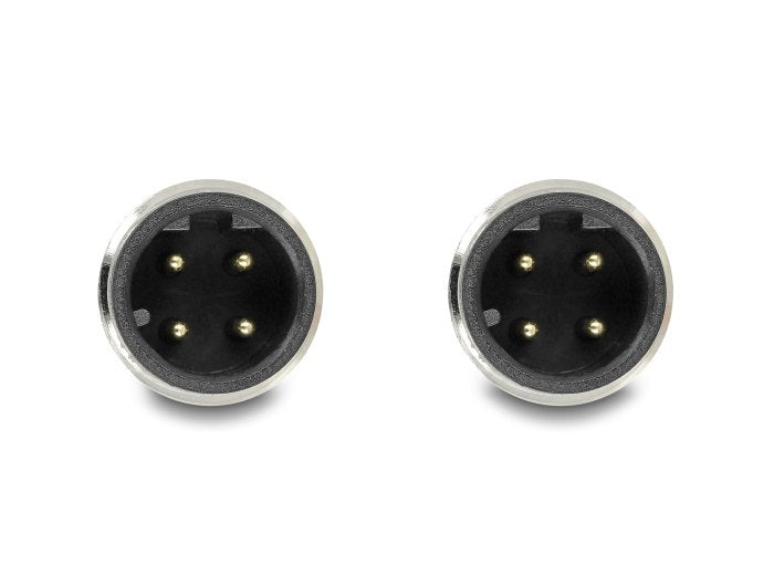 Delock 80847 Cable M12 Codificado D 4 Pin Macho A Macho Pvc 1 M
