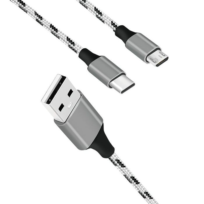 EAN 4052792071764 - LogiLink CU0202 cable USB USB 2.0 1,2 m USB A USB C/Micro-USB A Gris imagen 3