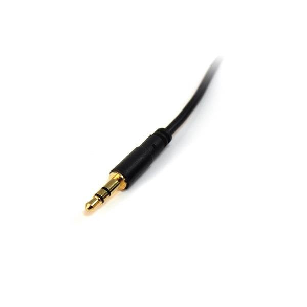 EAN 0065030841252 - StarTech.com MU3MMS cable de audio 0,91 m Negro imagen 2